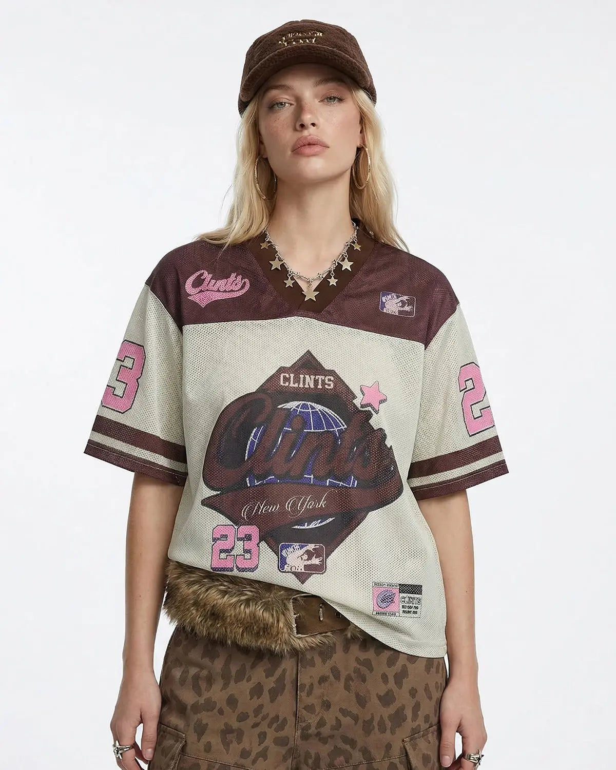 Retro Graphic Mesh Jersey | Flation Streetwear