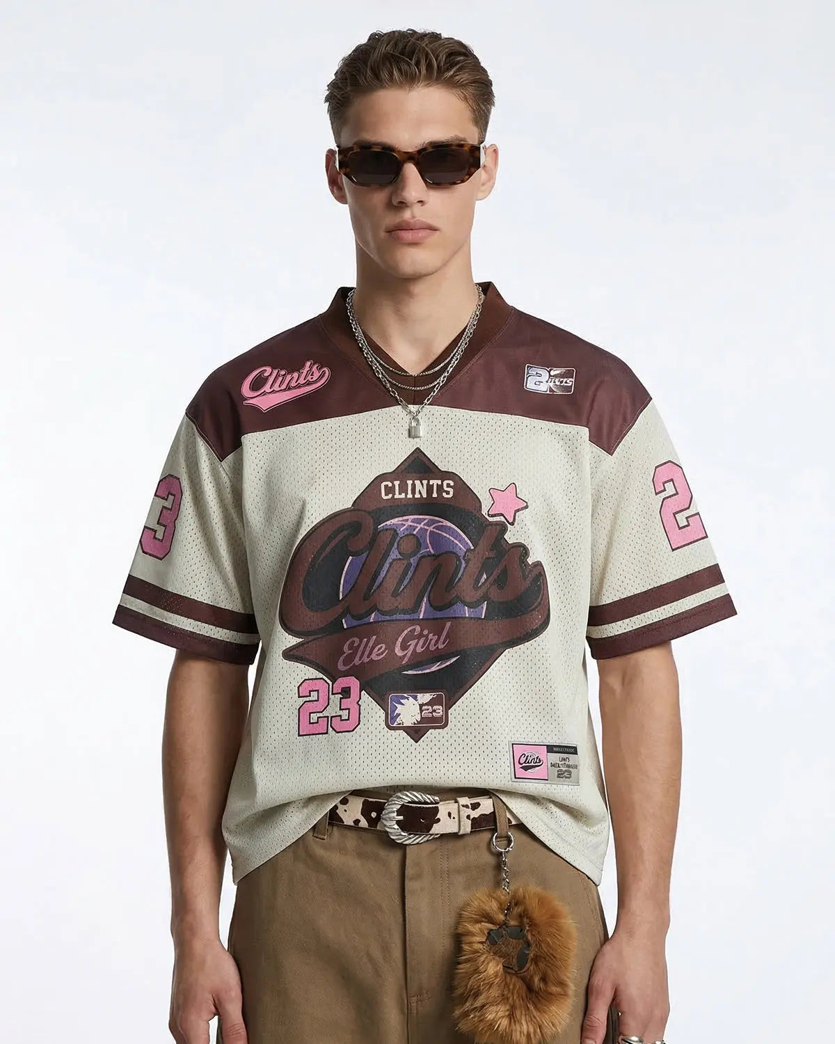Retro Graphic Mesh Jersey | Flation Streetwear