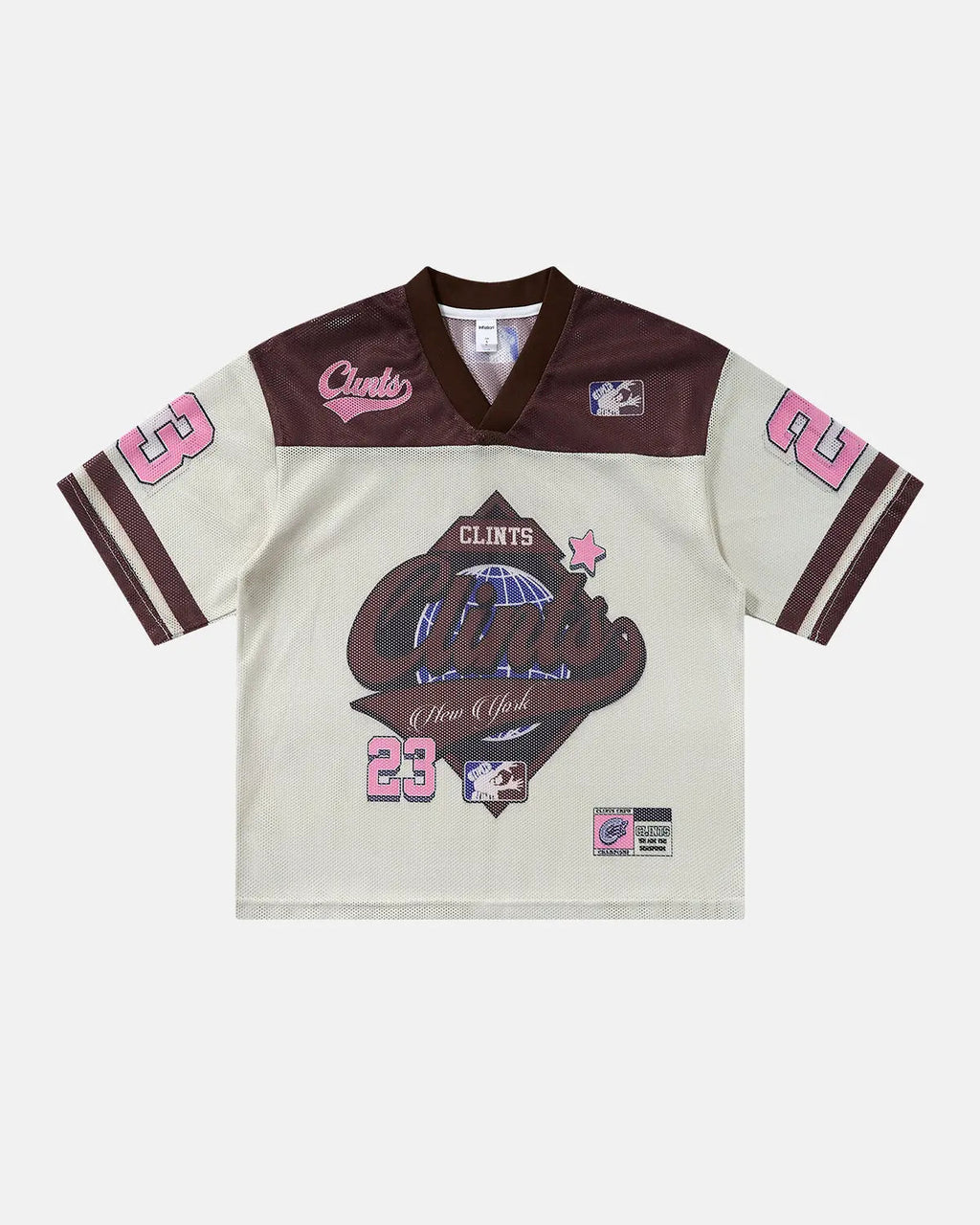 Retro Graphic Mesh Jersey | Flation Streetwear