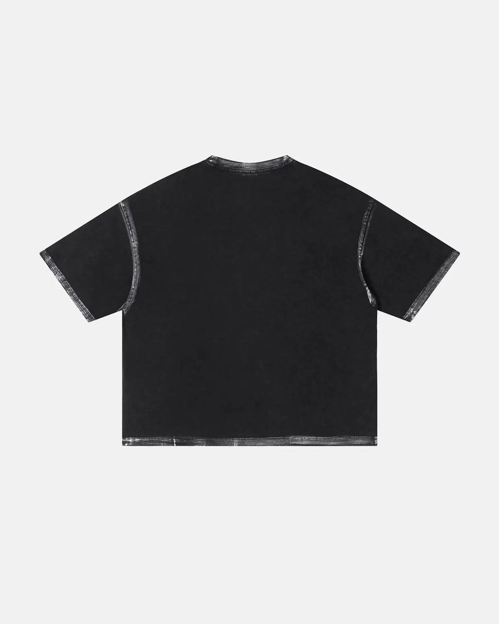 Distressed Painted Graphic Boxy T-Shirt | Flation Streetwear