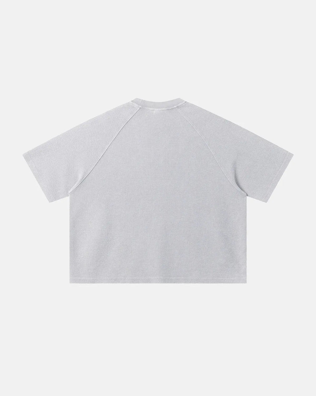 Washed Graphic Boxy Waffle T-Shirt | Flation Streetwear