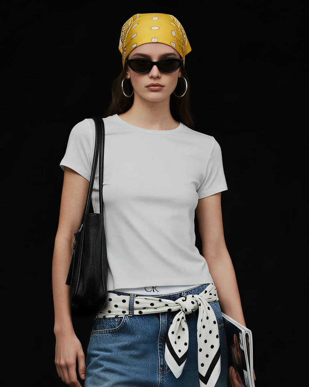 Stretch Cooling Crop Fruit T-Shirt | Flation Streetwear