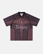 Tribal Pattern Mesh Jersey | Flation Streetwear