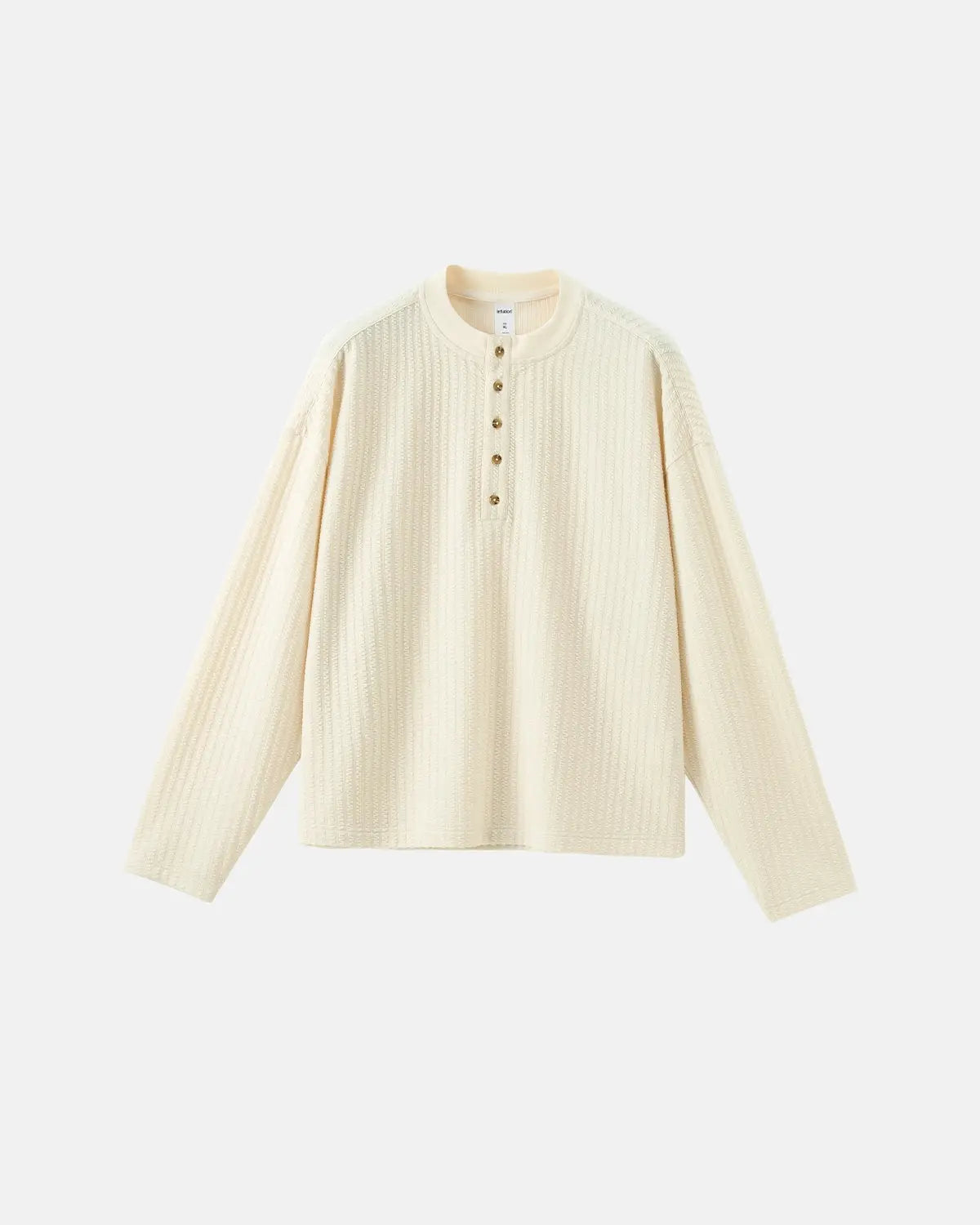 Old Money Style Henley Long Sleeve Tees | Flation Streetwear