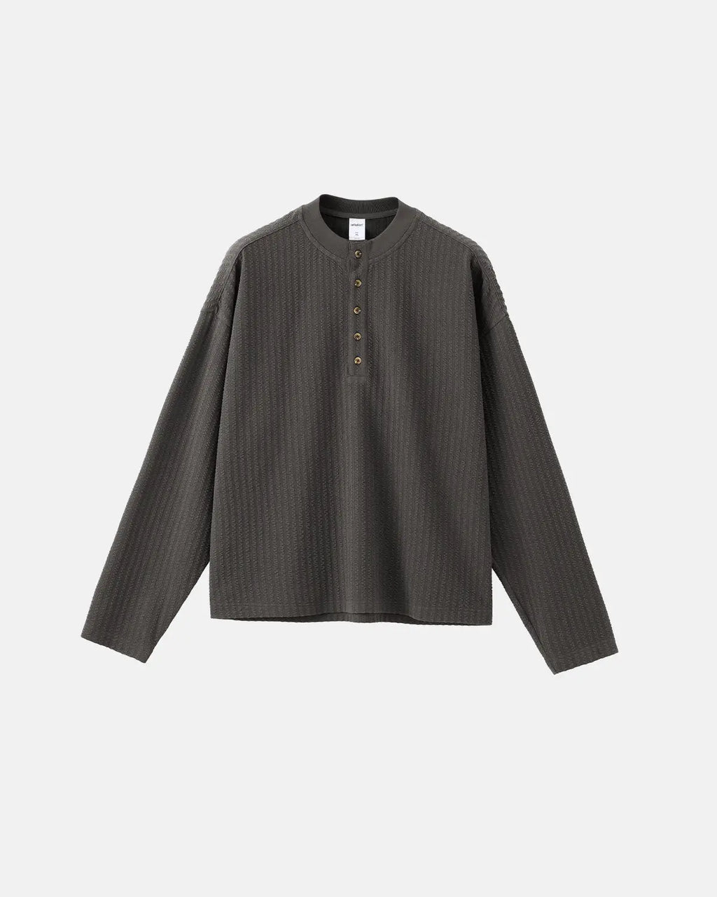 Old Money Style Henley Long Sleeve Tees | Flation Streetwear