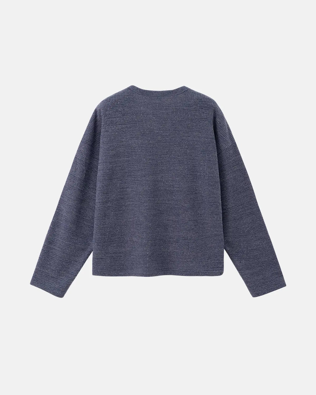 V-neck Long Sleeve Waffle Tees | Flation Streetwear