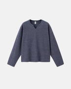 V-neck Long Sleeve Waffle Tees | Flation Streetwear