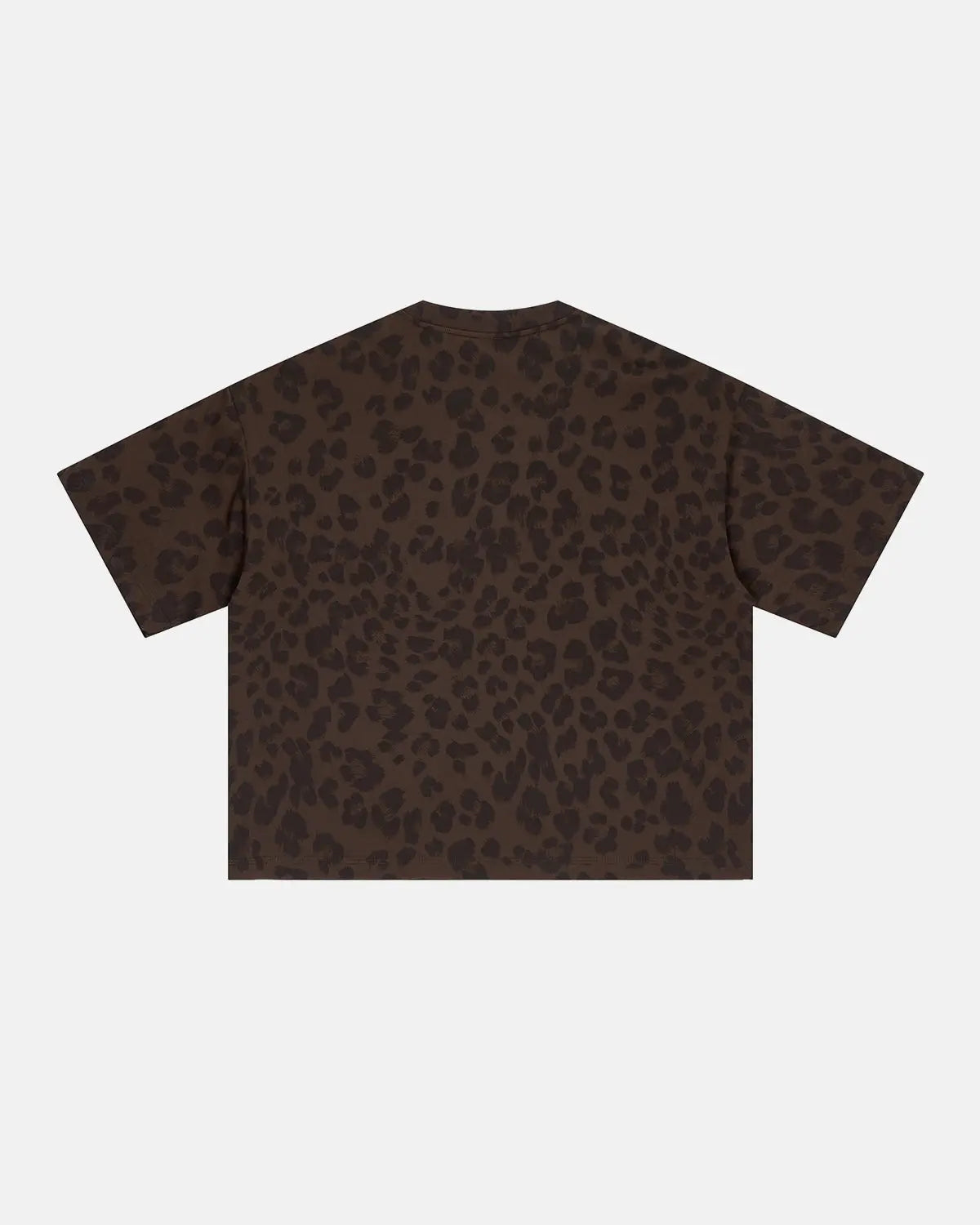 Leopard Print Boxy T-Shirt | Flation Streetwear