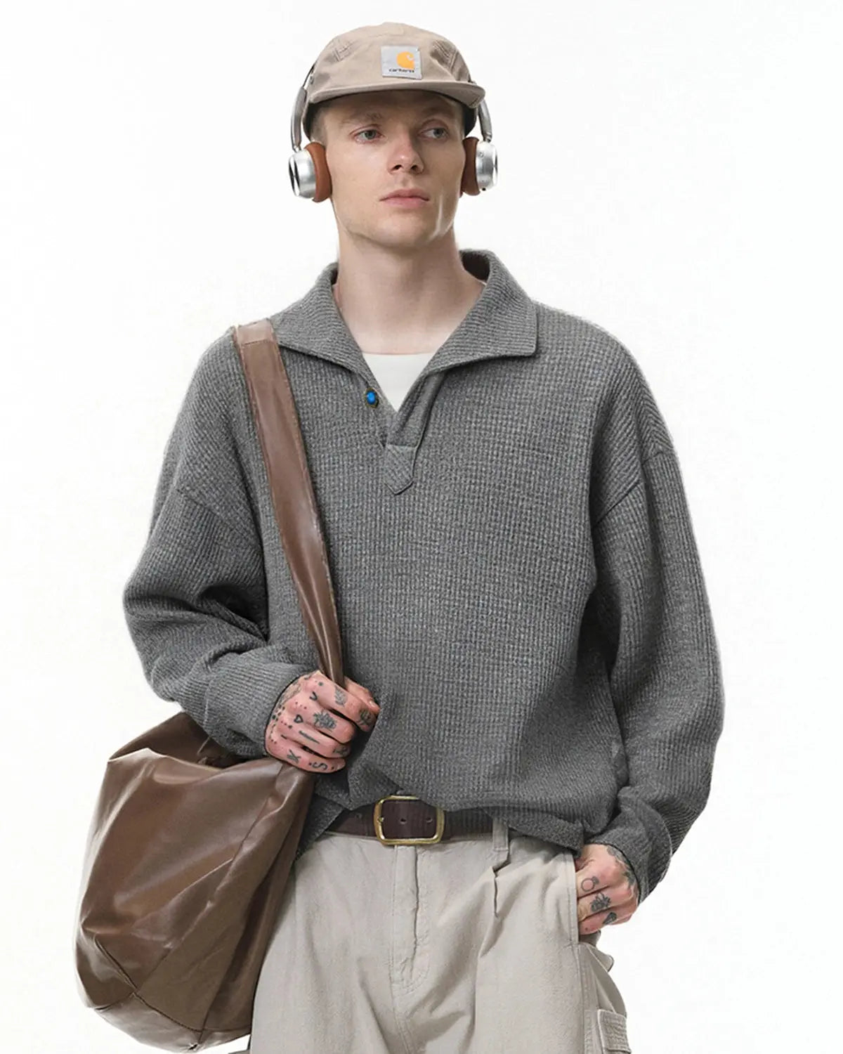 Old Money Style Knitwear POLO Shirts | Flation Streetwear