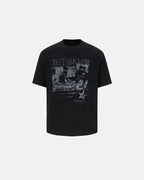 Distressed Graphic Waffle Tee | Flation Streetwear