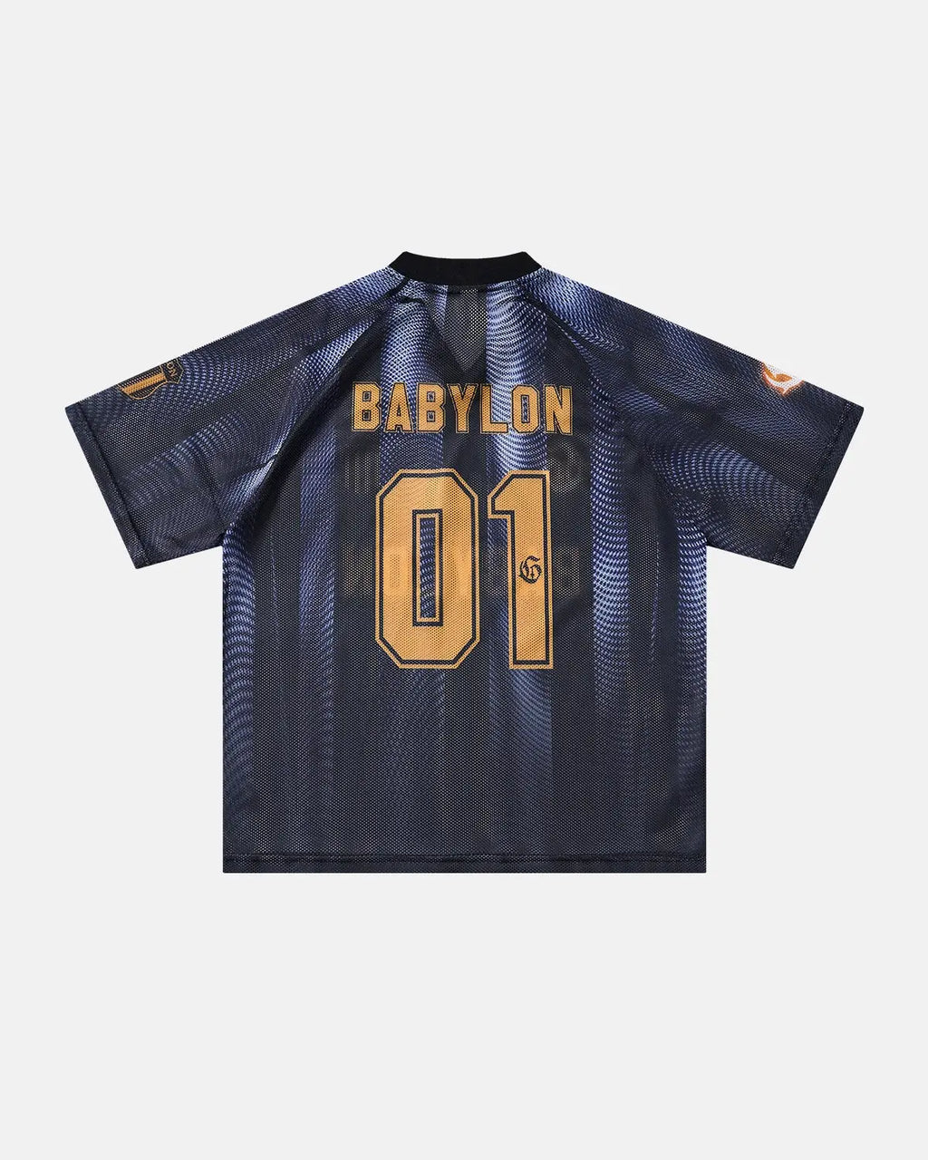 Gradient Pattern Mesh Jersey | Flation Streetwear