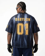 Gradient Pattern Mesh Jersey | Flation Streetwear