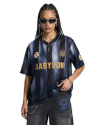 Gradient Pattern Mesh Jersey | Flation Streetwear