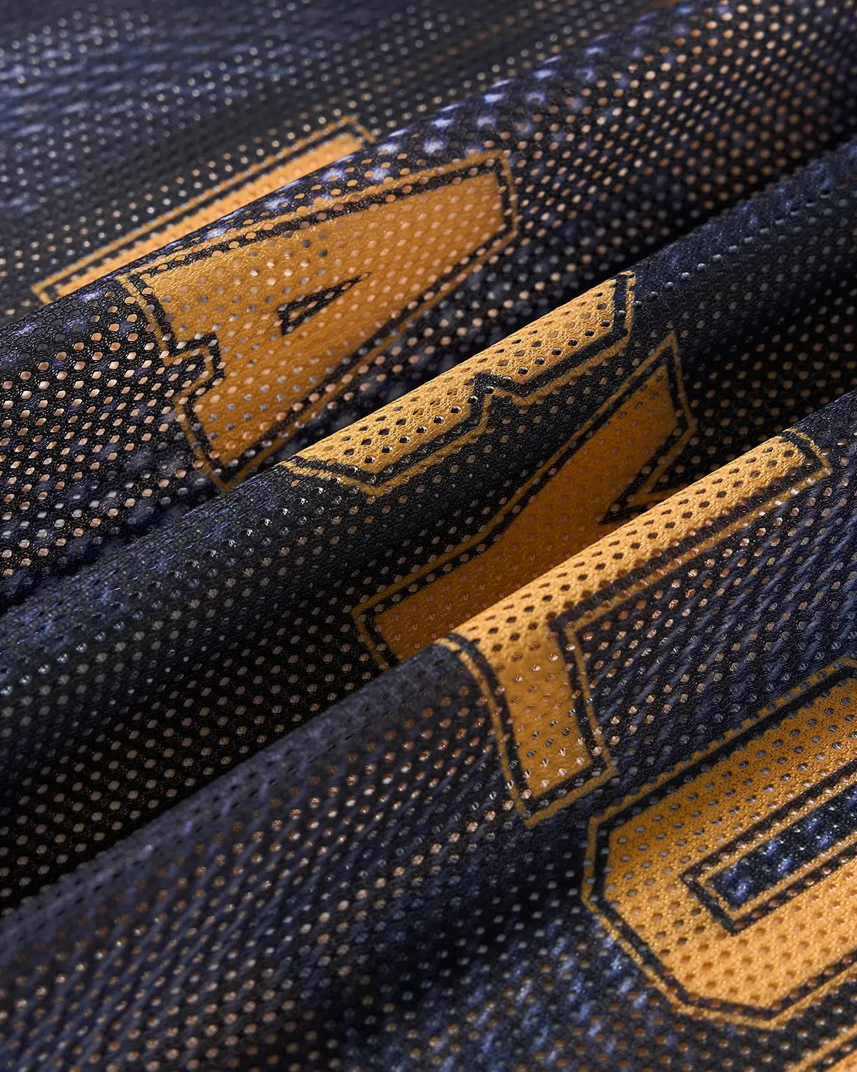 Gradient Pattern Mesh Jersey | Flation Streetwear
