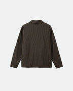 Waffle Long Sleeve Polo Shirts | Flation Streetwear