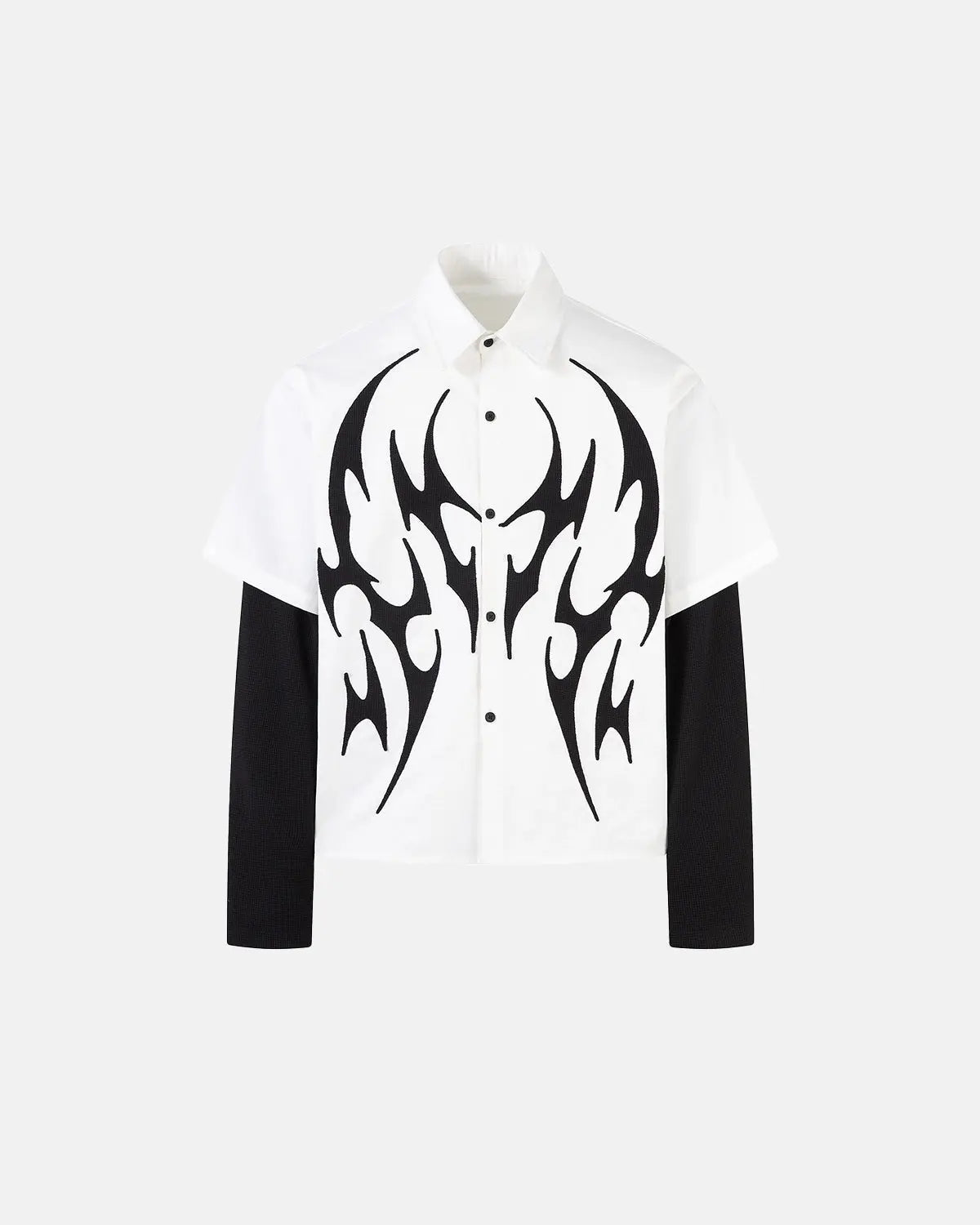 Layered Tribal Graphic Shirt | Flation Streetwear