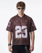 Number 23 Pink Mesh Jersey | Flation Streetwear