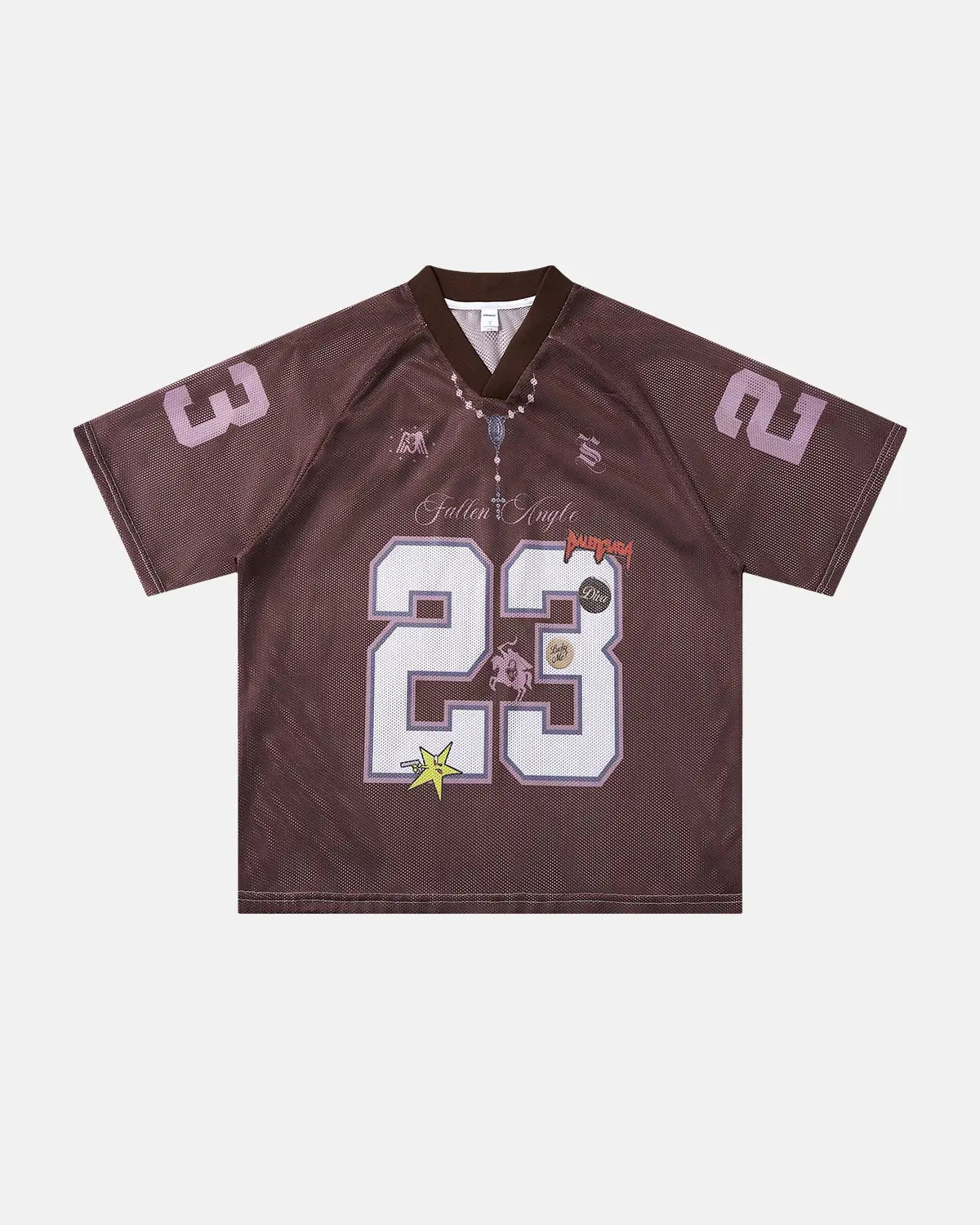 Number 23 Pink Mesh Jersey | Flation Streetwear