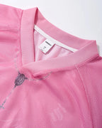 Number 23 Pink Mesh Jersey | Flation Streetwear