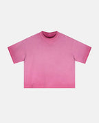 Monkey Washed Dyed Fade Boxy T-Shirt | Flation Streetwear