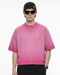 Monkey Washed Dyed Fade Boxy T-Shirt | Flation Streetwear