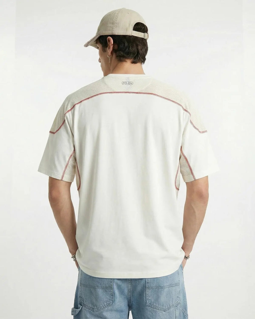 AirFlow Contrast Panel Breathable Tee | Flation Streetwear
