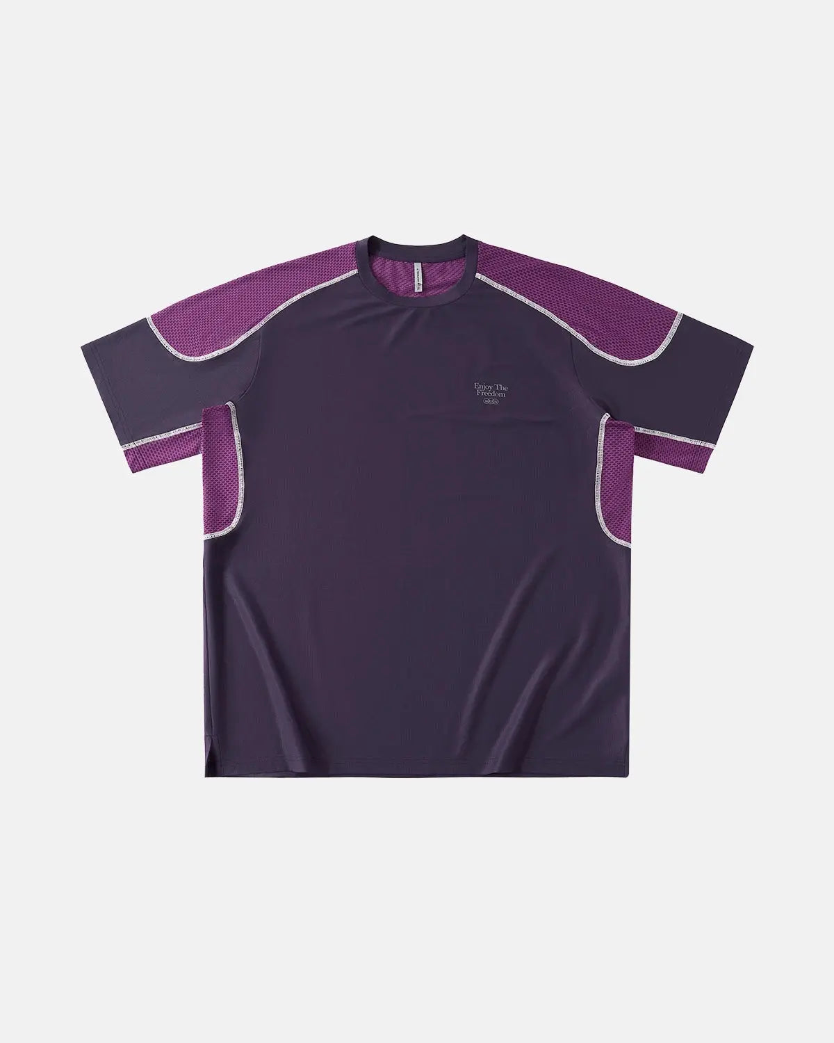 AirFlow Contrast Panel Breathable Tee | Flation Streetwear