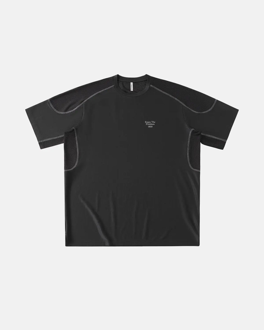 AirFlow Contrast Panel Breathable Tee | Flation Streetwear