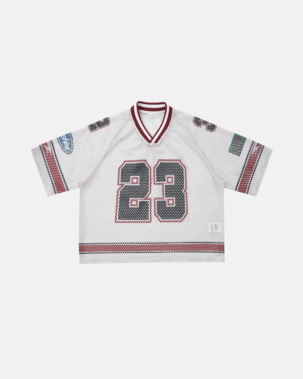 23 Jersey Mesh Print Tee | Flation Streetwear