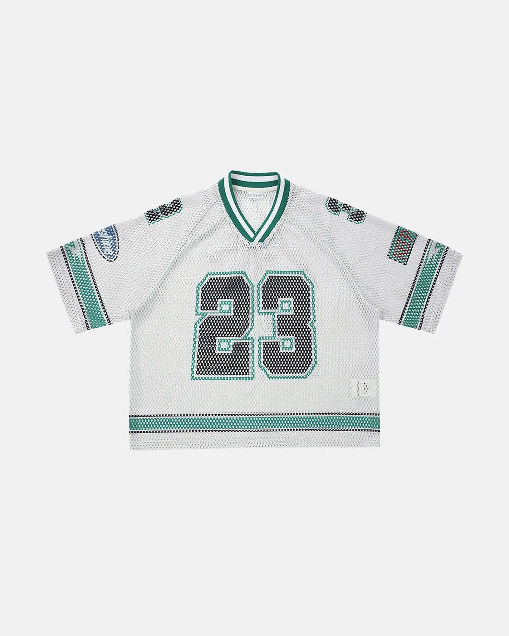 23 Jersey Mesh Print Tee | Flation Streetwear