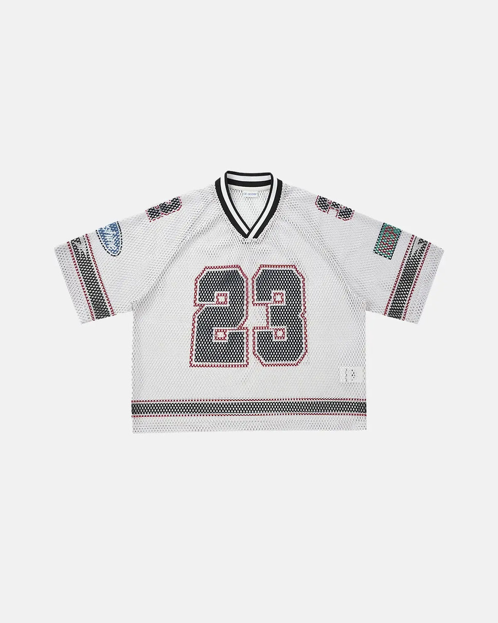 23 Jersey Mesh Print Tee | Flation Streetwear