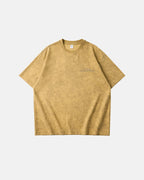 Distressed Tie-Dye Reflective Print T-Shirt | Flation Streetwear